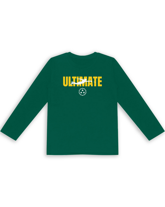Ultimate Frisbee Layout Tee Teal Green
