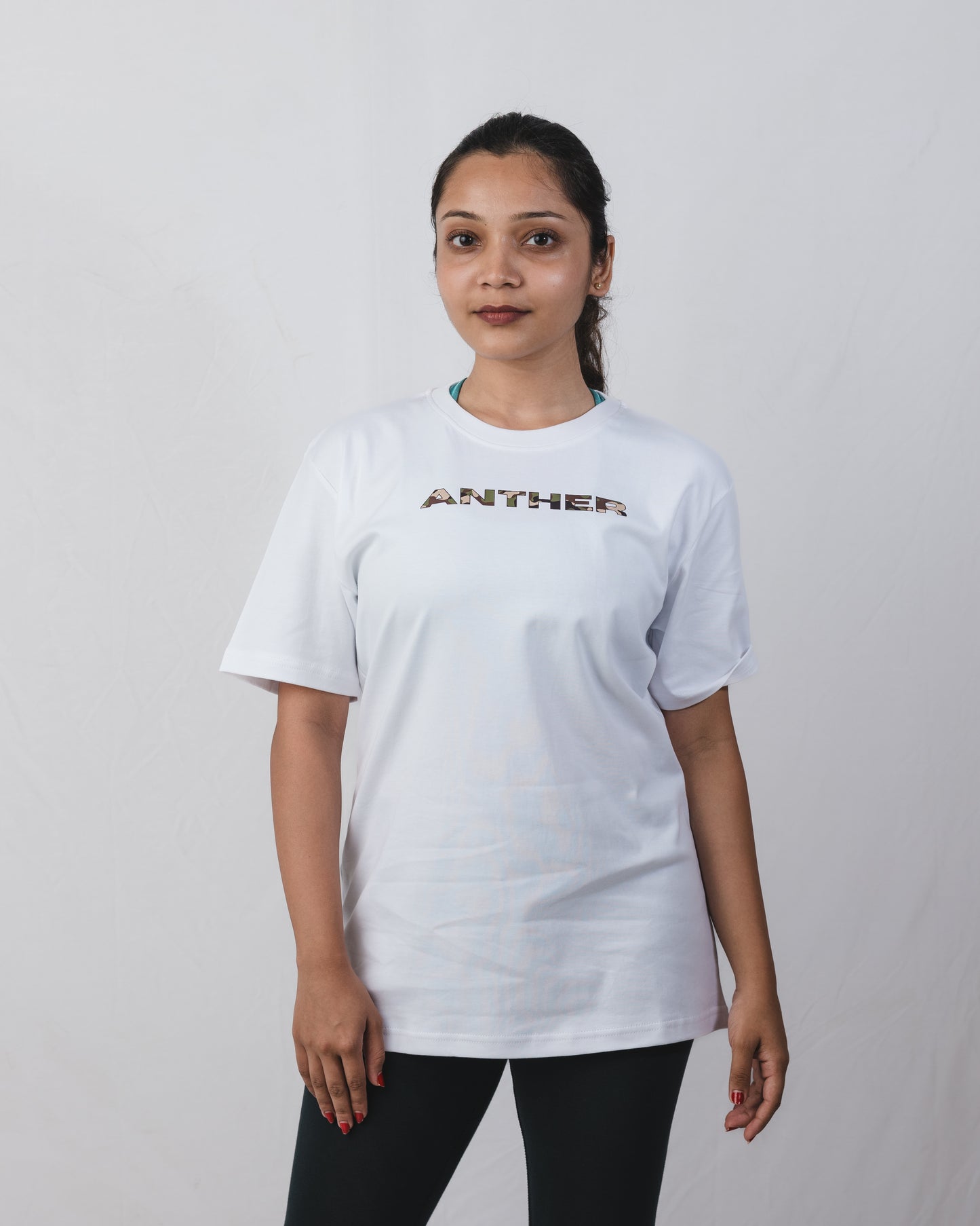 Camo Tee White