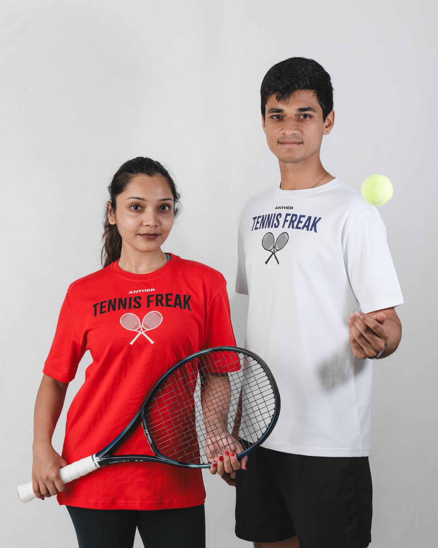 Tennis Freak Tee Red