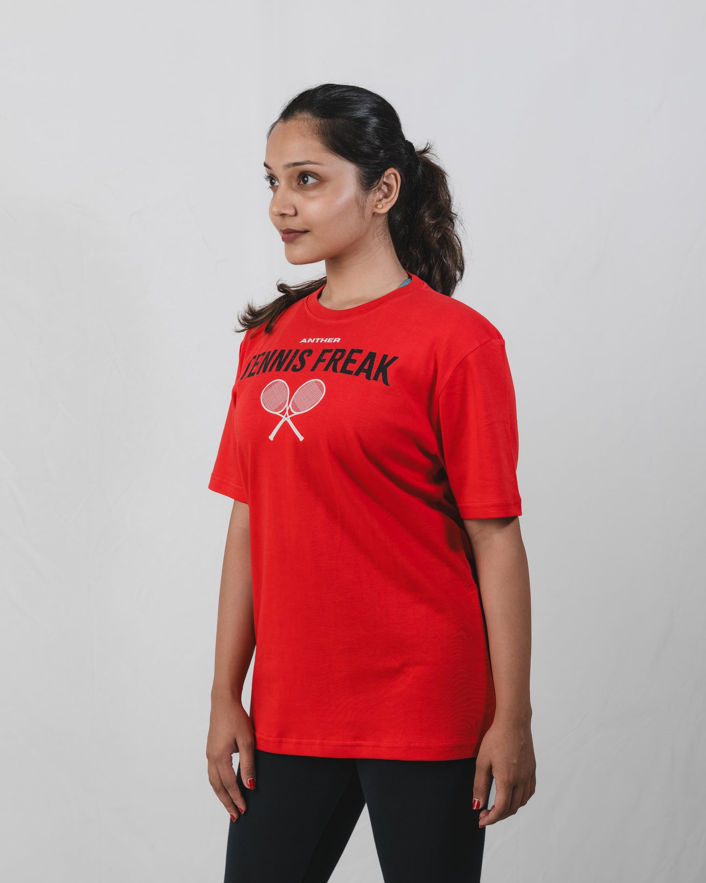 Tennis Freak Tee Red