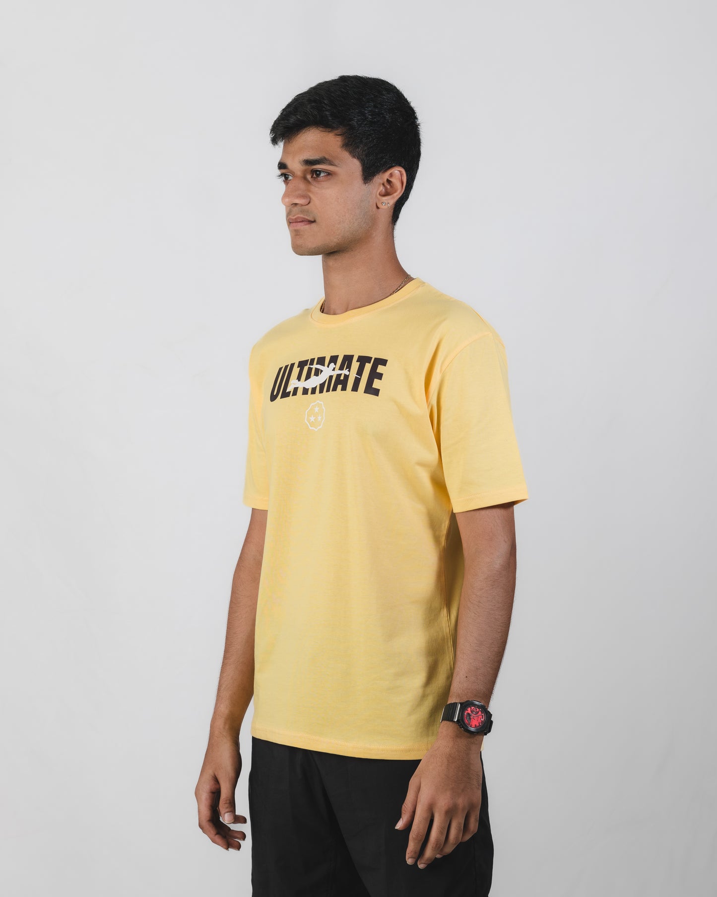 Ultimate Frisbee Layout Tee Yellow