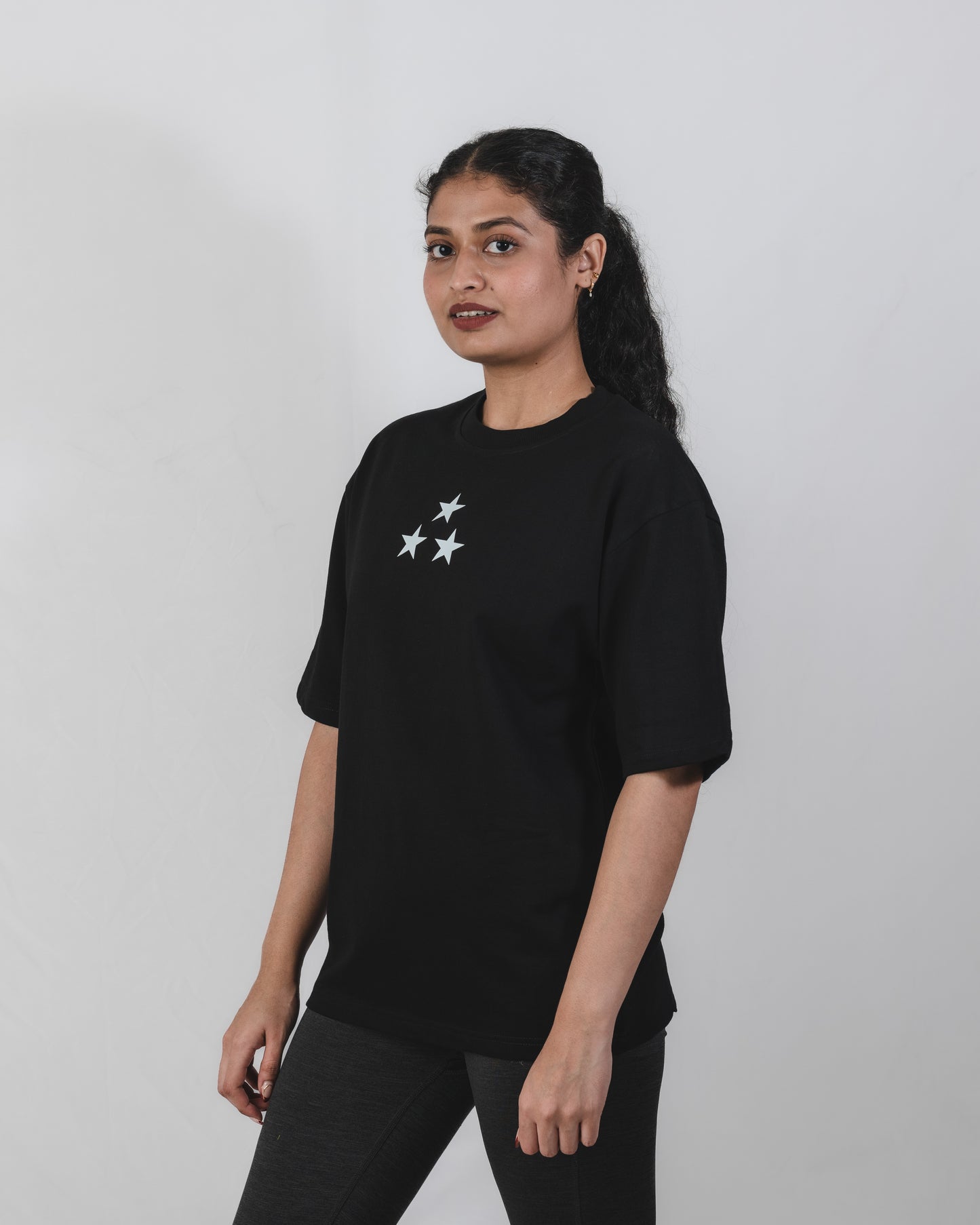 Three-star Play Oversized Tee