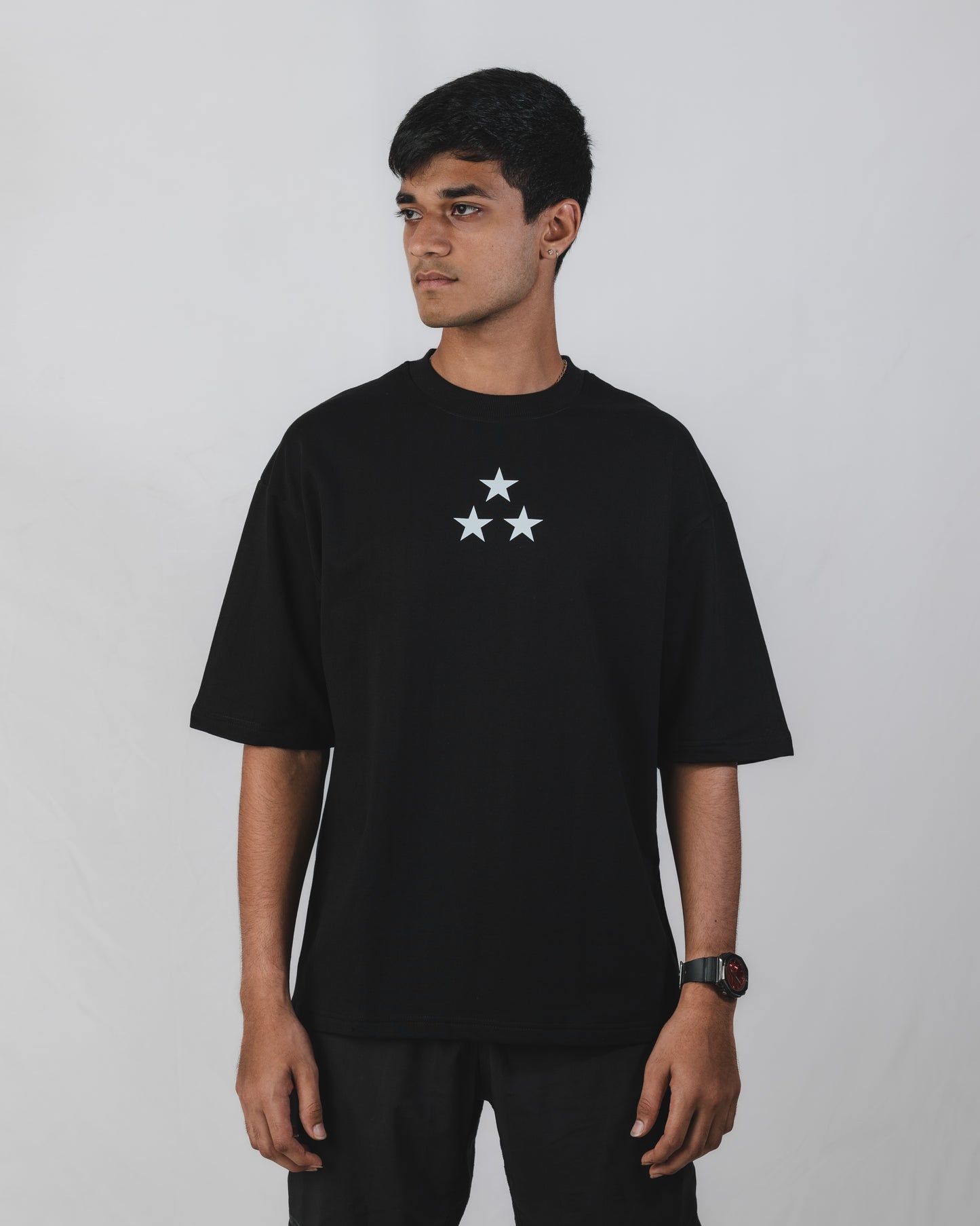 Three-star Play Oversized Tee