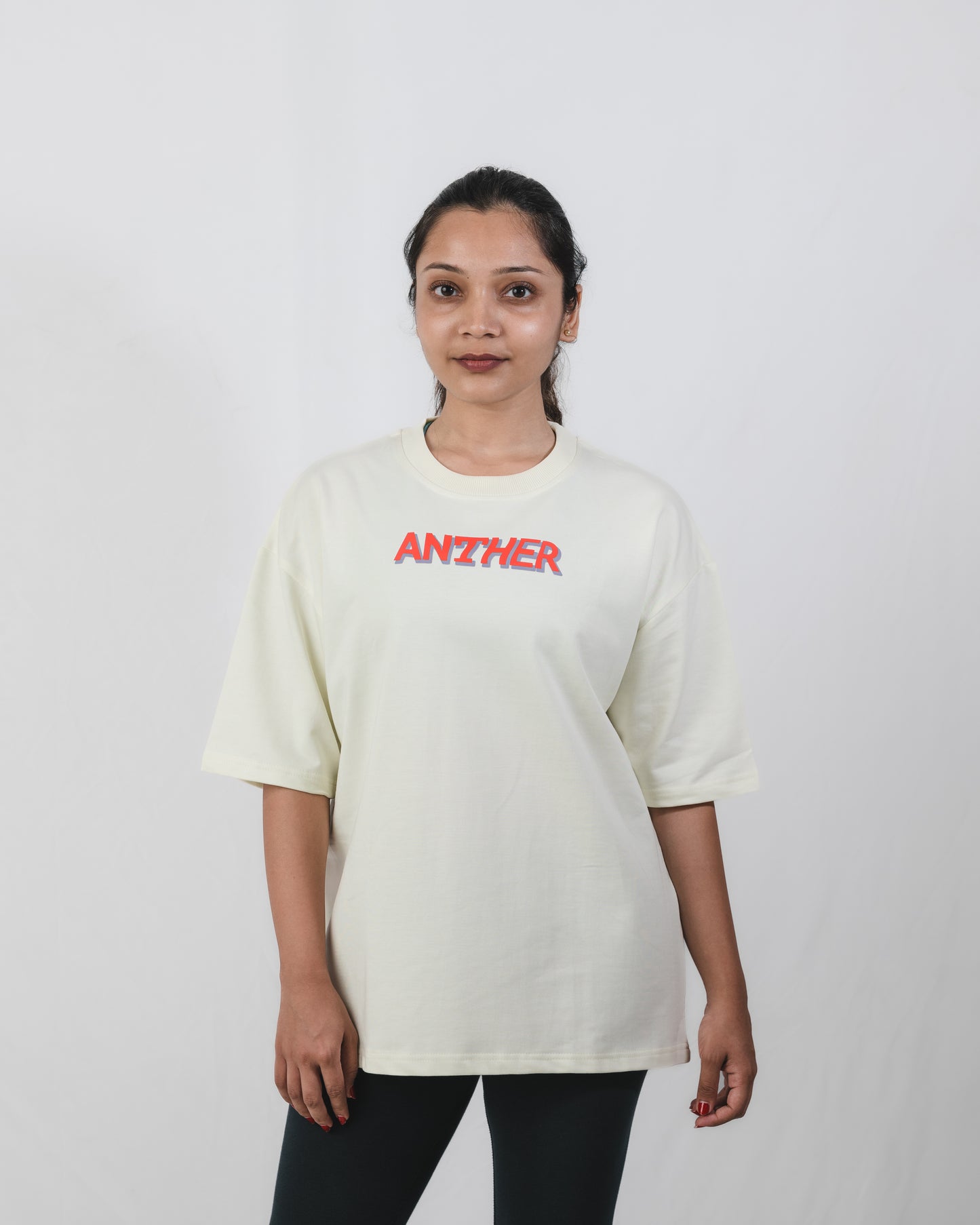 Wheely Skull Oversized Tee Off White