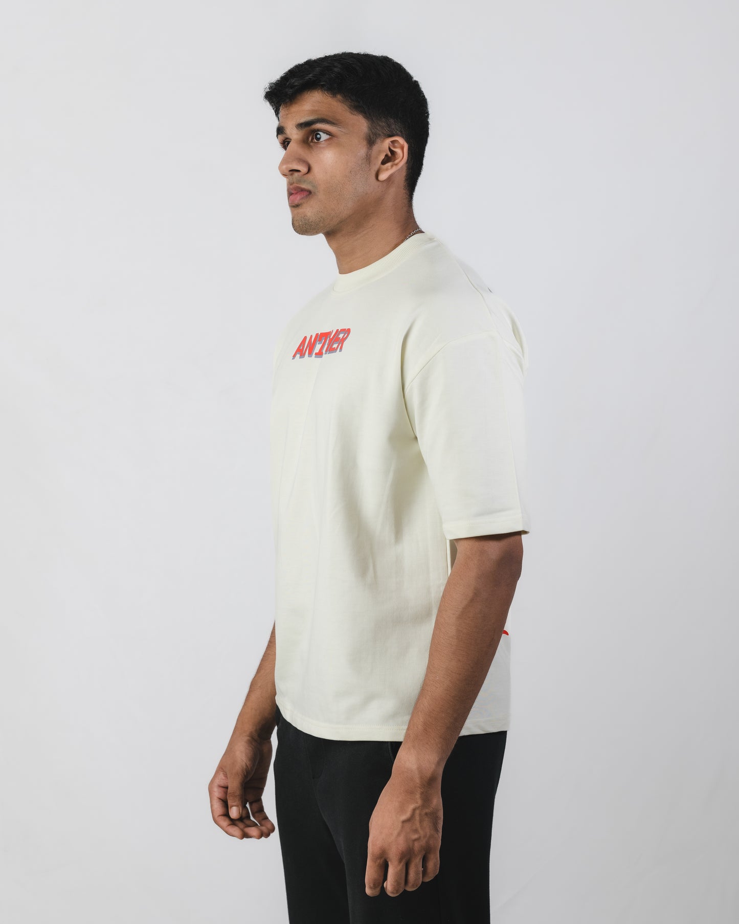 Wheely Skull Oversized Tee Off White