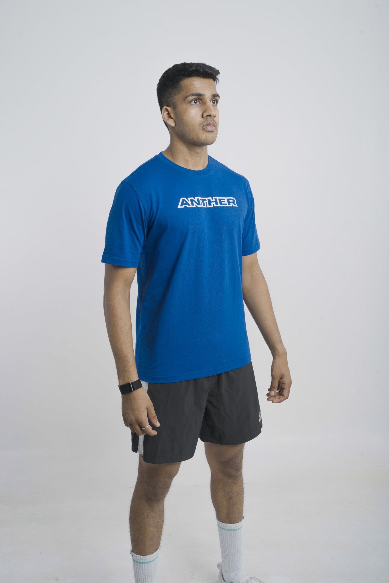 ANTHER Classic Round Neck T-shirt – Royal Blue