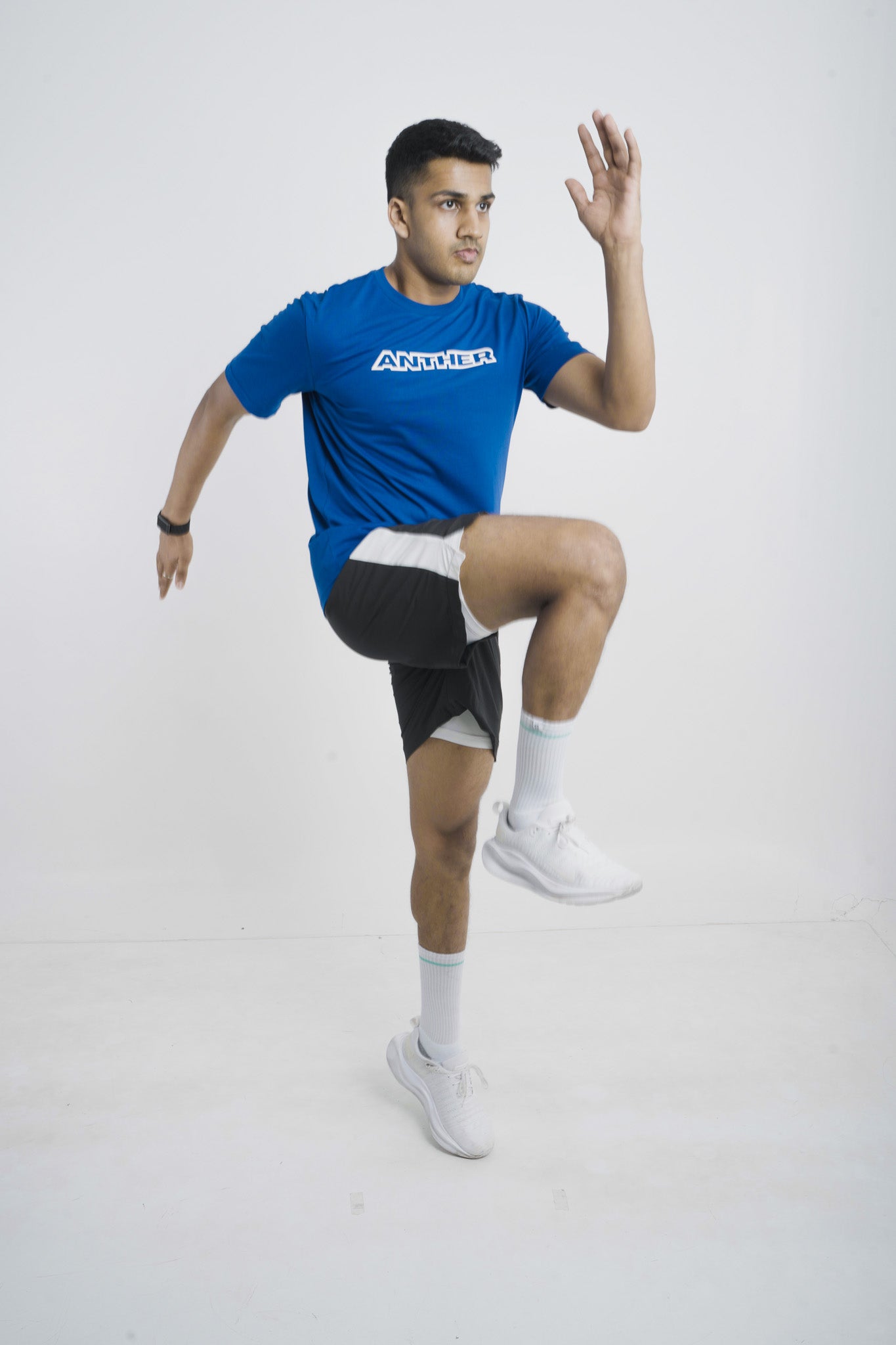 ANTHER Classic Round Neck T-shirt – Royal Blue