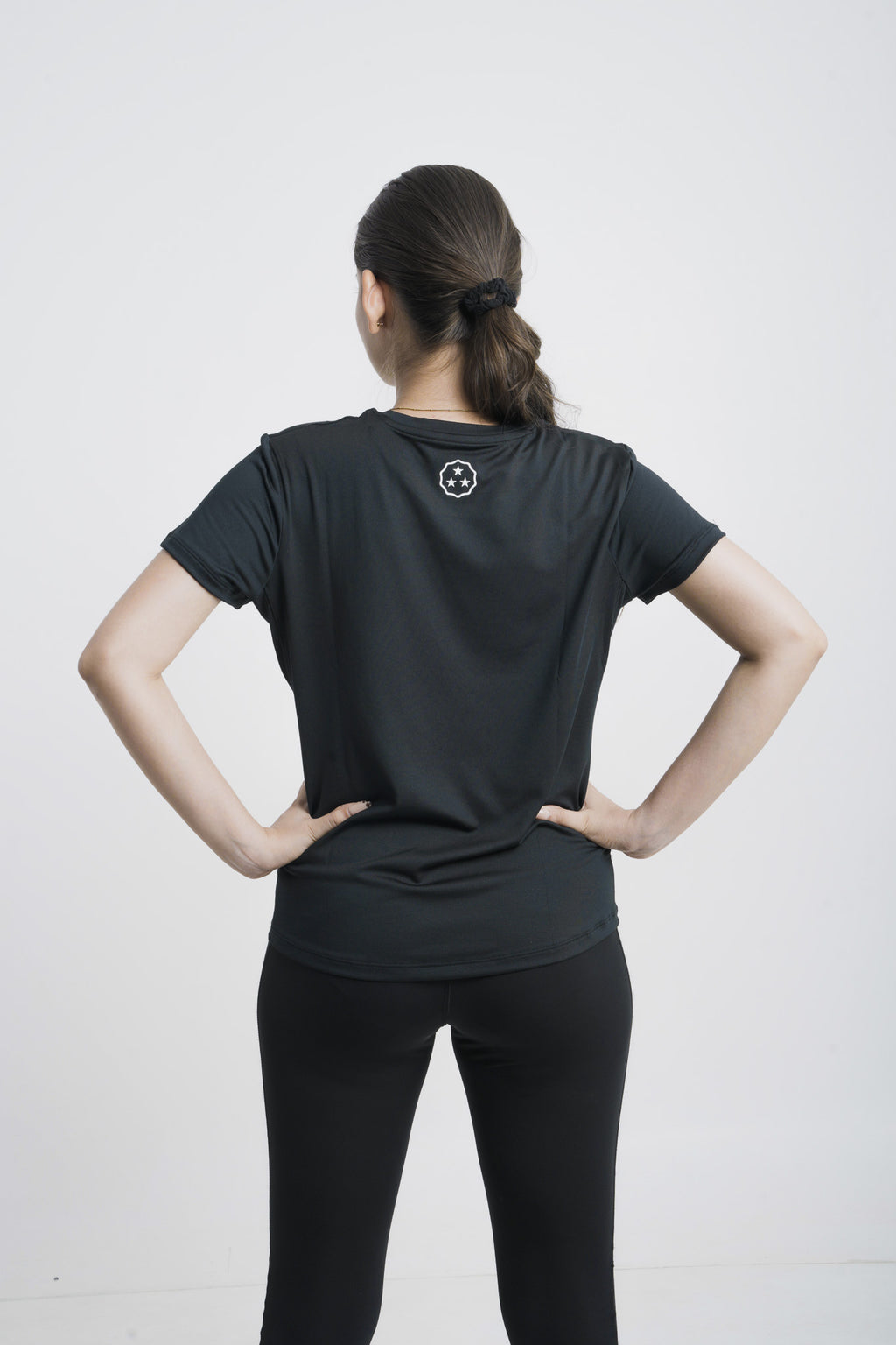 ANTHER Black Short Sleeve Performance T-Shirt – Women's