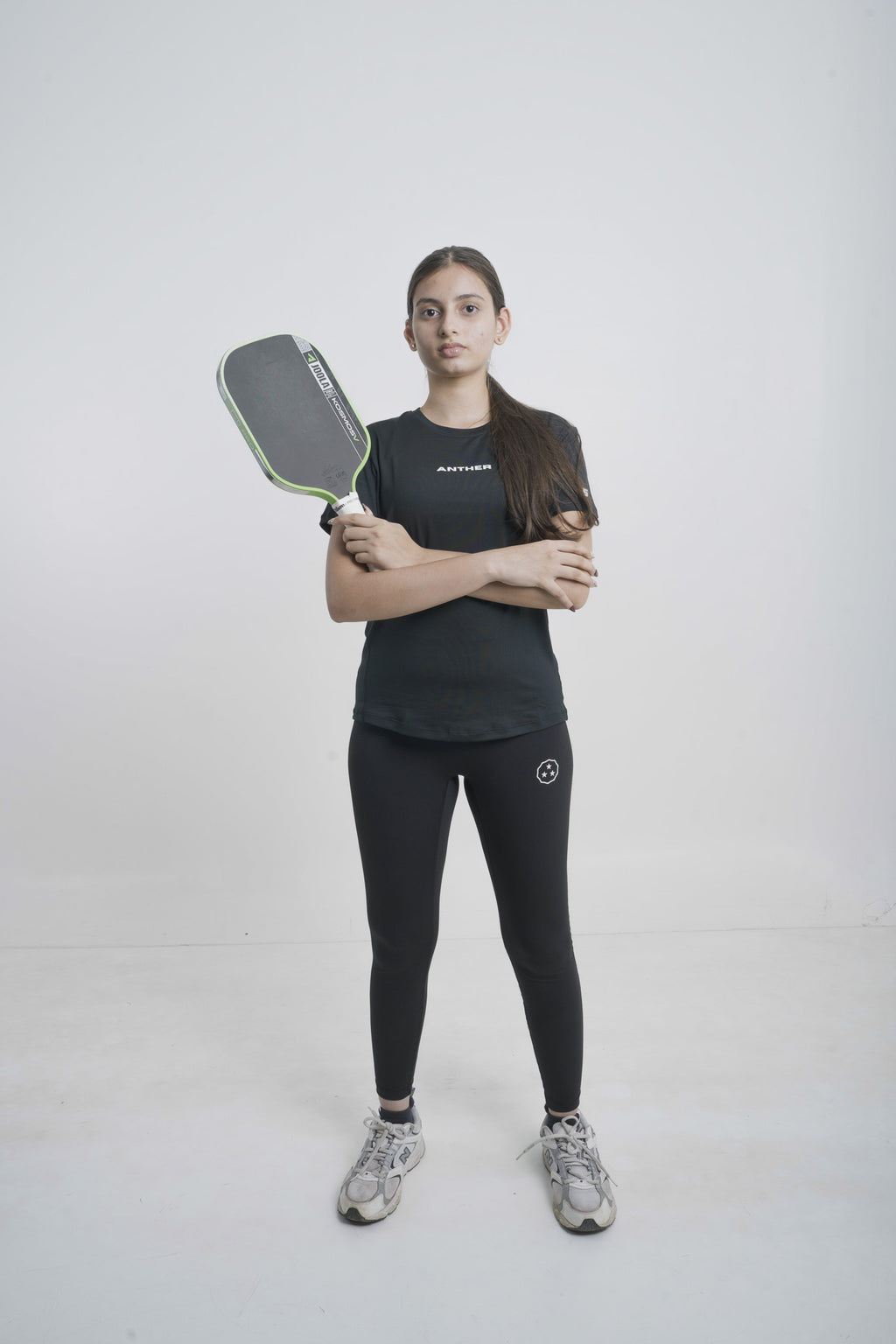 ANTHER Black Short Sleeve Performance T-Shirt – Women's